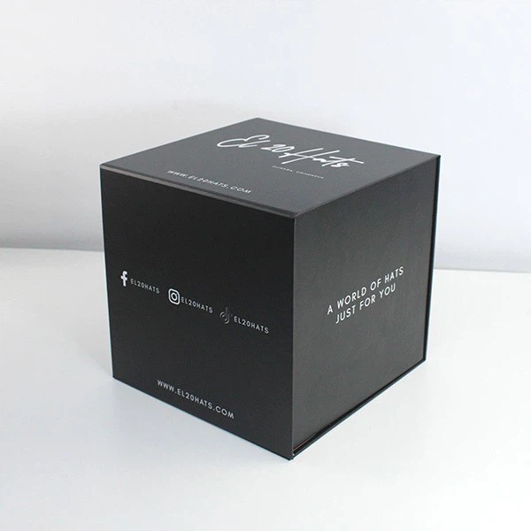 Square Magnetic Closure 2 Piece Folding Box