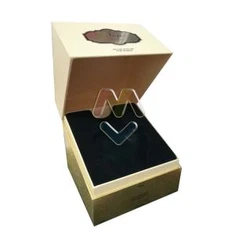 मेकअप उपहार बक्से फैंसी सुनहरा कागज इत्र बॉक्स