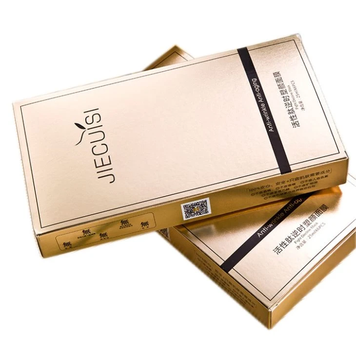 Custom Packing Boxes Made From Gold Card